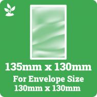 135mm x 130mm Bio-degradable Cello Bag