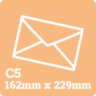 C5 White Envelope