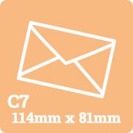 C7 White Envelope