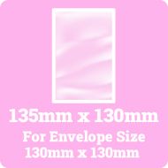 50 130mm x 135mm Cello Bags