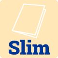 Cream Card Blank Slim 