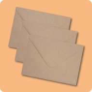 5 x 7 Recycled Kraft Envelopes