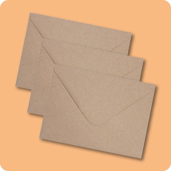 C6 Kraft Recycled Envelope