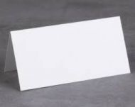50 Blank White Place Cards